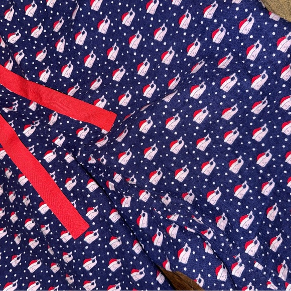 Vineyard Vines Santa Whale Pajama Pants Size Medium - Picture 2 of 7
